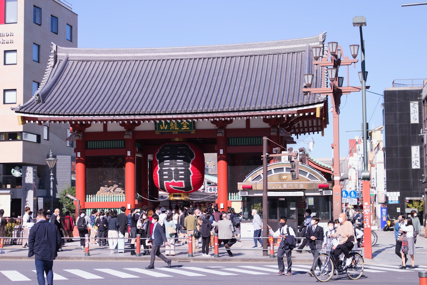 浅草观音寺与仲见世商店街