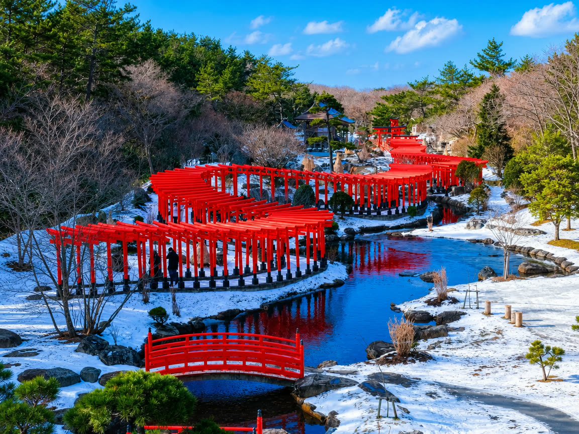 Takayama Inari Shrine · Senbon Torii viewpoint