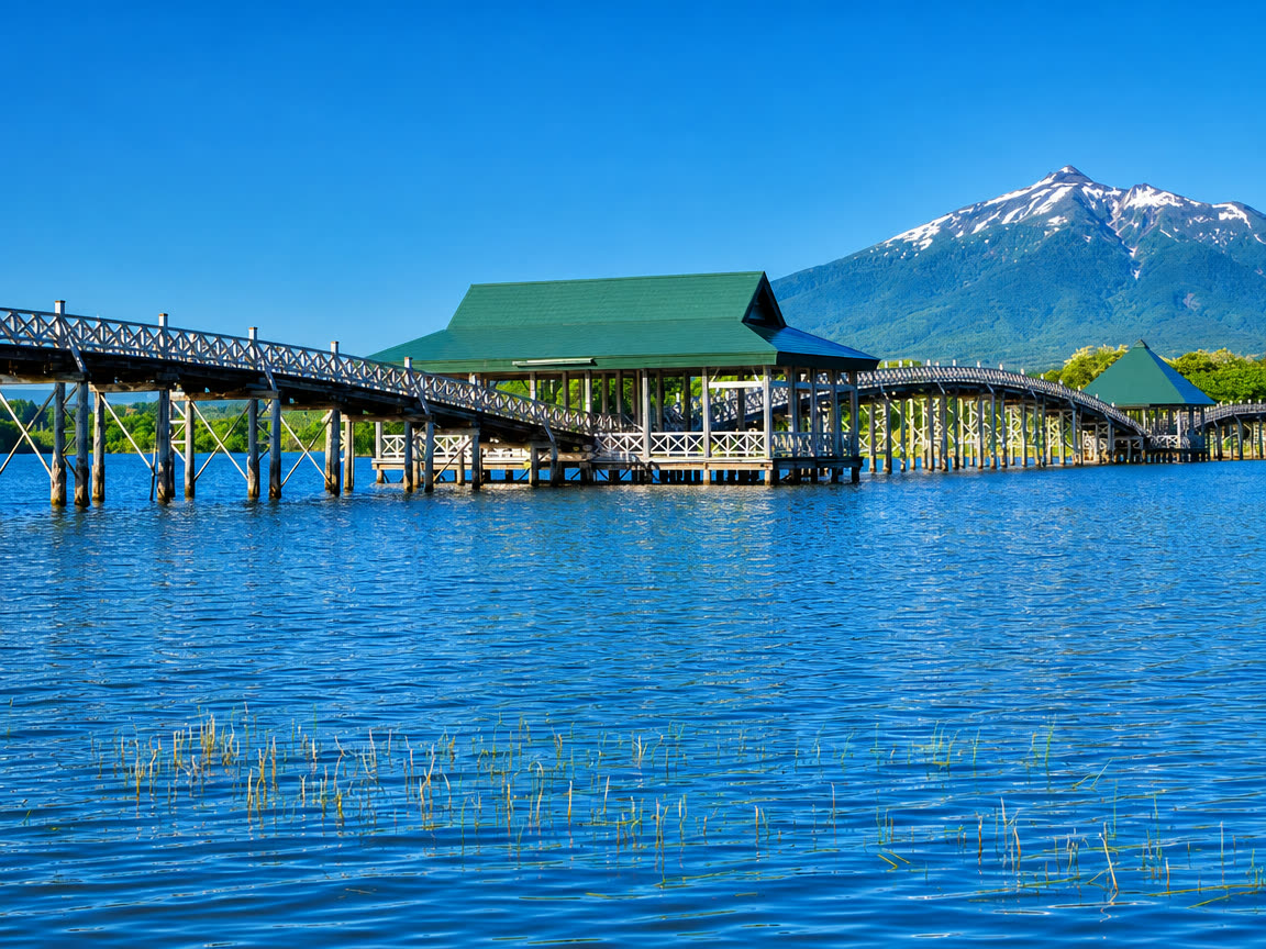 Tsurunomai Bridge · Lake Tsugaru Fujimi